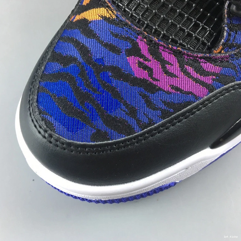 Retro 4 BQ9043-005 Violet - Black Rush (GS) Jordan 0509